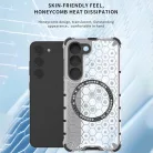 Honor Magic7 Lite / X9c Fehér Techsuit HoneyComb Shield MagSafe tok