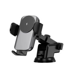   JELLICO autós tartó vezeték nélküli töltéssel W19 15W Fekete