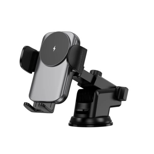 JELLICO autós tartó vezeték nélküli töltéssel W19 15W Fekete