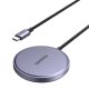 Mágneses Vezeték Nélküli Töltő UGREEN MagSafe W703, 15W, 1,5m