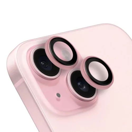 Apple iPhone 15/15 Plus Pink OBAL:ME Lencsevédő üvegfólia