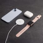 Forever MAWC-400 mágneses vezeték nélküli töltő 15W fehér 3az1-ben