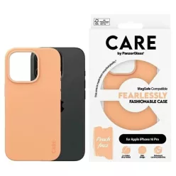   CARE by PanzerGlass Fashion iPhone 16 Pro 6.3" Peachy MagSafe tok