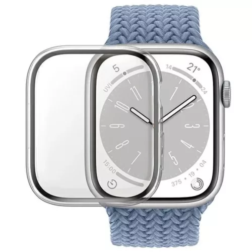 PanzerGlass Full Body üvegfólia Apple Watch 7 41mm-hez - átlátszó