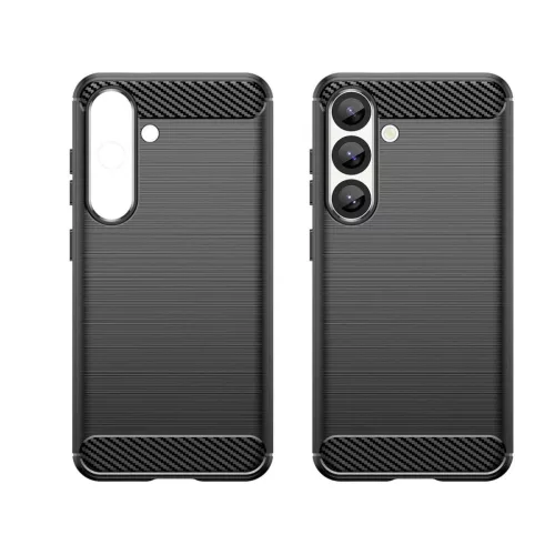 Carbon Case Rugalmas Szilikon tok Google Pixel 10 Pro XL - Fekete tok