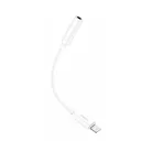 FONENG adapter BM20 Lightning - JACK 3.5MM 0.1M Fehér