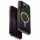 Uniq Iridescia Magclick Töltőtok iPhone 16 Pro-hoz - Fekete tok