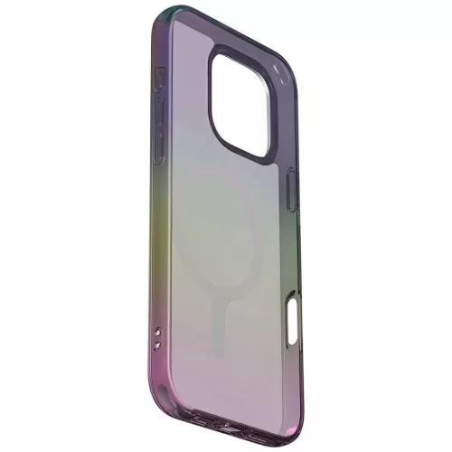 Uniq Iridescia Magclick Töltőtok iPhone 16 Pro-hoz - Fekete tok