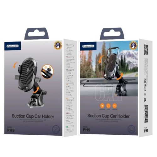 JELLICO autós telefontartó gravitációs PH9 fekete