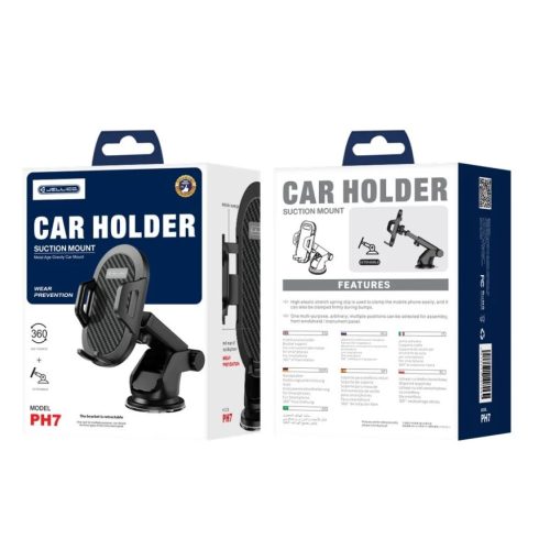 JELLICO autós telefontartó gravitációs PH7 fekete