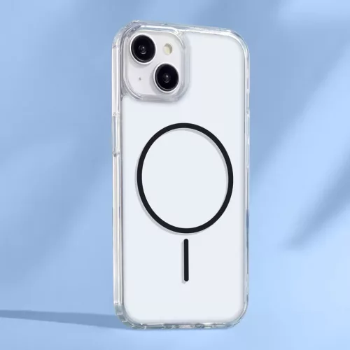 iPhone 13 Pro Max 6,7" fekete Anti Shock Thin Mag tok