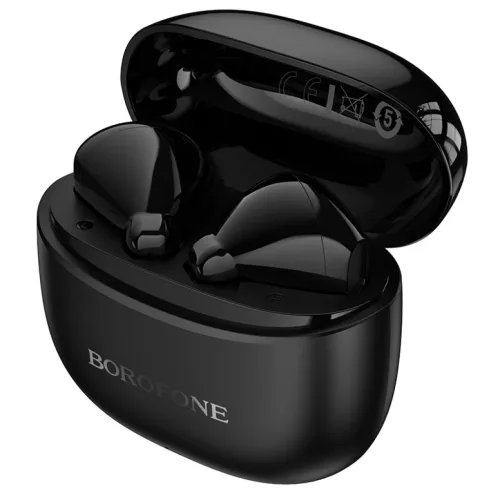 Borofone TWS Bluetooth Fülhallgató BW88 Deep Rhyme fekete