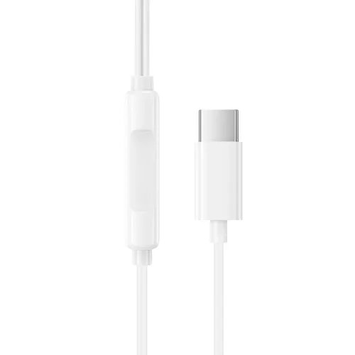 Borofone Fülhallgató BM100 Fuente mikrofonnal Type C (DAC) fehér