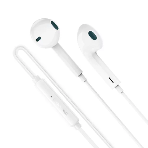 Borofone Fülhallgató BM100 Fuente mikrofonnal Type C (DAC) fehér