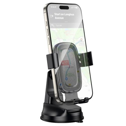 Borofone BH130 Follower autós telefontartó szélvédőre fekete