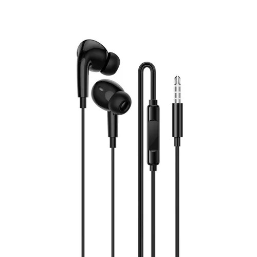 Borofone Fülhallgató BM100 Pro Fuente mikrofonnal fekete
