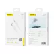 FONENG kábel XS07 USB-C - Lightning PD 27W 1.2M Fehér