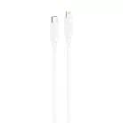 FONENG kábel XS07 USB-C - Lightning PD 27W 1.2M Fehér