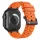 FORCELL F-DESIGN FA06 szilikon szíj az APPLE Watch 38 / 40 / 41 mm narancssárga