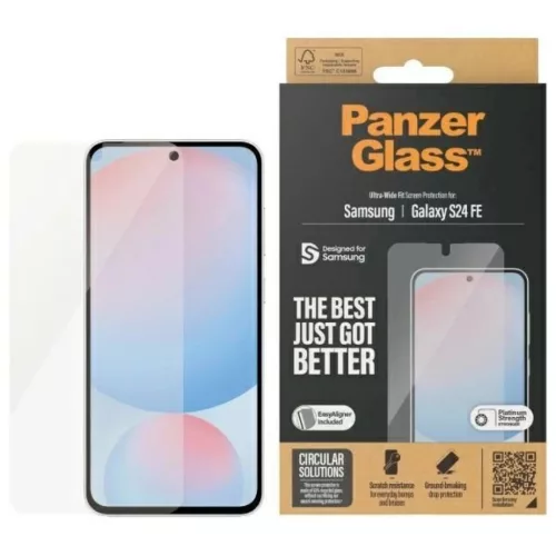 PanzerGlass Ultra-Wide Fit Üvegfólia Samsung Galaxy S23 FE - Átlátszó