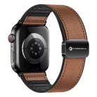 FORCELL F-DESIGN FA21 öko bőrszíj Apple Watch 38 / 40 / 41 mm barna