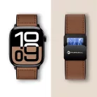 FORCELL F-DESIGN FA21 öko bőrszíj Apple Watch 38 / 40 / 41 mm barna
