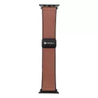 FORCELL F-DESIGN FA21 öko bőrszíj Apple Watch 38 / 40 / 41 mm barna