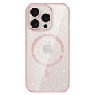 Glitter Magsafe tok Samsung Galaxy S25 Edge pink clear