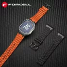 FORCELL F-DESIGN FA06 szilikon szíj Apple Watch 38 / 40 / 41 mm fehér