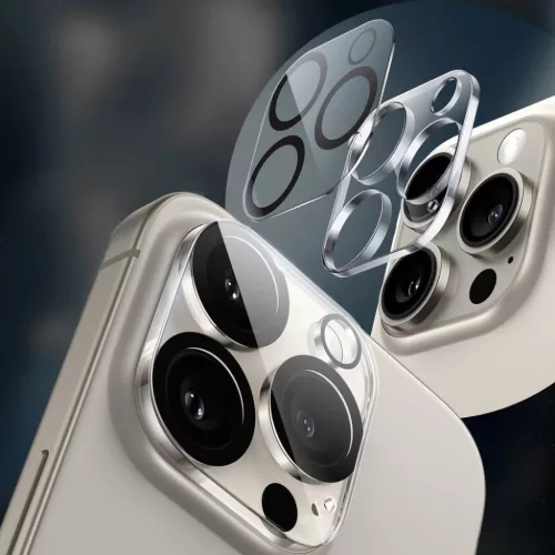 Tech-protect Cam Fit+ iPhone 16 / 16 Plus átlátszó üvegfólia