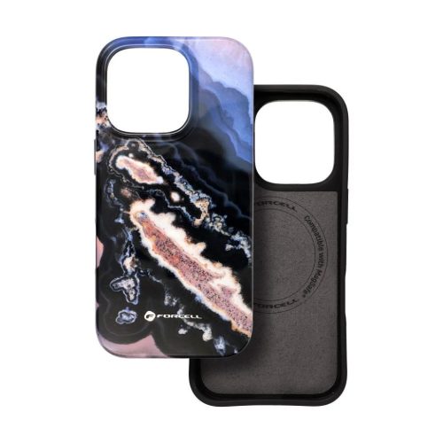 FORCELL F-PROTECT Mirage, katonai ejtési teszttel rendelkező tok MagSafe kompatibilitással IPHONE 15 PRO MAX arany sziget