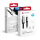 FORCELL F-ENERGY C257 kábel USB A-ról Lightning-re 2,4A 12W Cafule 0,5 m fekete