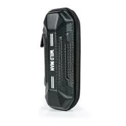   WILDMAN kormányra szerelhető biciklis táska cipzárral 1L (4"-7") XT1 fekete