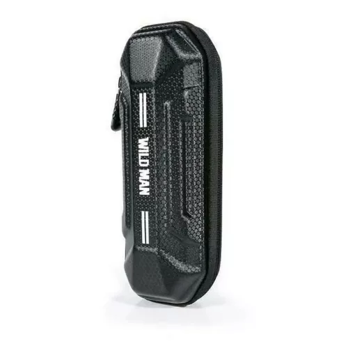 WILDMAN kormányra szerelhető biciklis táska cipzárral 1L (4"-7") XT1 fekete