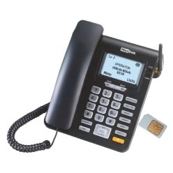 Vezetékes telefon - MAXCOM MM 28D vezetékes fekete