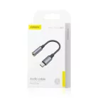 FONENG adapter BM30 USB-C - JACK 3.5MM 0.14M Fekete