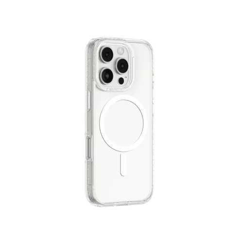 AmazingThing Titan Pro Mag tok mágneses gyűrűvel iPhone 16 Pro-hoz - Átlátszó tok