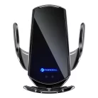 FORCELL autós tartó vezeték nélküli töltéssel automata érzékelővel + mágneses adapterekkel HS1 15W fekete