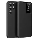 Samsung Galaxy S25 Ultra Fekete Techsuit SmartView Sorozat tok