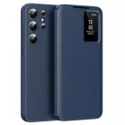 Samsung Galaxy S25 Ultra Kék Techsuit SmartView Sorozat tok