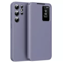 Samsung Galaxy S25 Ultra Techsuit SmartView Sorozat Lila tok
