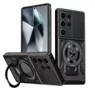 Samsung Galaxy S25 Ultra Fekete Techsuit RuggedCam tok