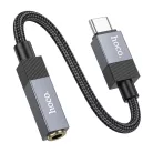 Adapter AUX USB C (férfi) - Jack 3,5 mm (női) Hoco UPA32C fekete