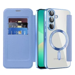   Techsuit - SmartMag Könyv Tok - Samsung Galaxy A26 5G - Világoskék tok