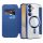 Techsuit - SmartMag könyvtok - Samsung Galaxy S24 FE - Kék tok