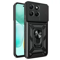 Techsuit - CamShield sorozat - Honor X6c - Fekete tok