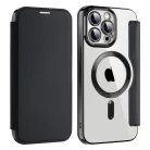 iPhone 14 Pro Max Fekete Techsuit SmartMag könyvtok