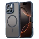 Techsuit - HaloFrost II MagSafe - iPhone 16 Pro - mélykék tok