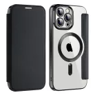 iPhone 13 Pro Max Fekete Techsuit SmartMag Könyvtok