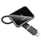 Hoco vezeték nélküli CarPlay adapter USB A / USB C HU1 fekete